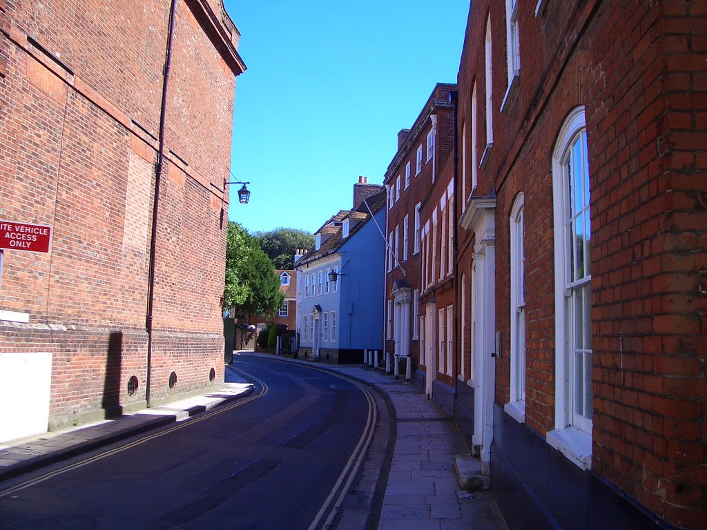 View down East Pallant