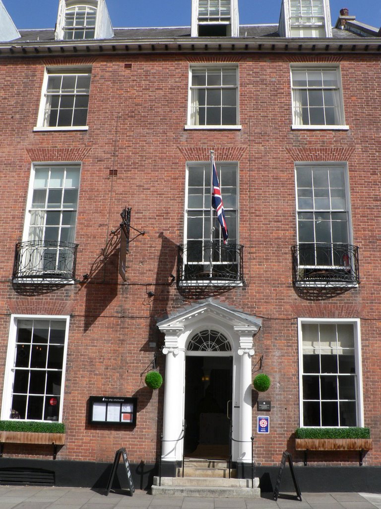 The Ship Hotel where Gen Eisenhower stayed in 1944