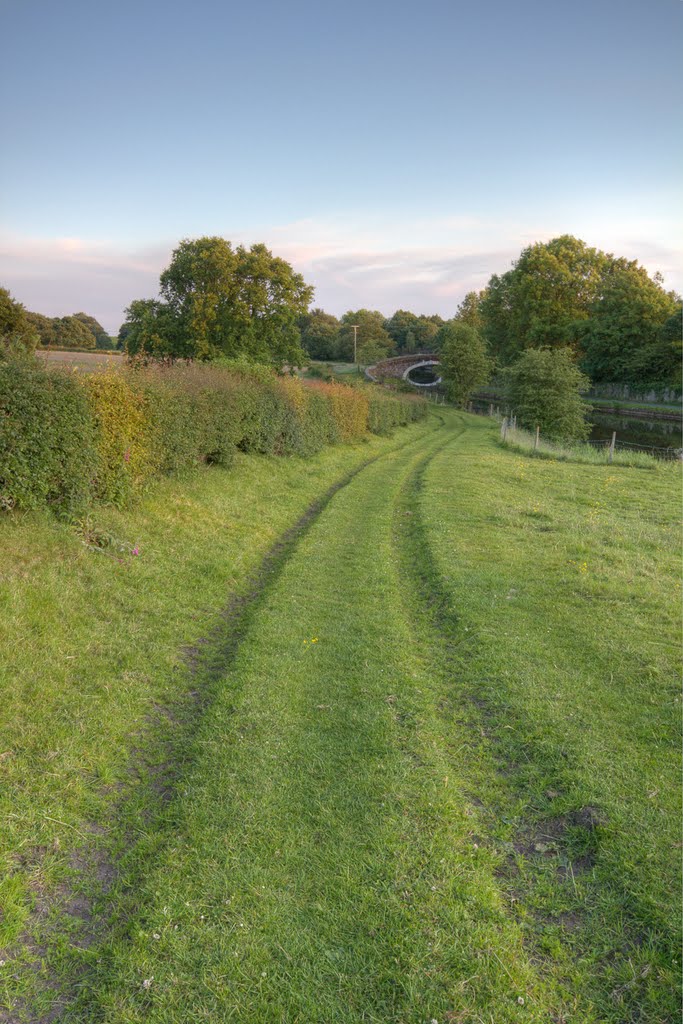 Looking to bridge over canal at Hoggs Lane