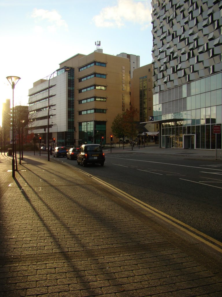 Looking towards Derwent House on Arundel Gate, Sheffield S1