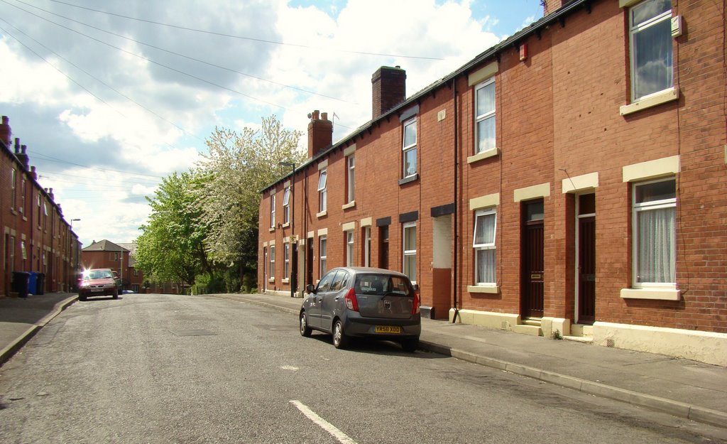Terraced housing on Maxwell Way, Burngreave, Sheffield S4