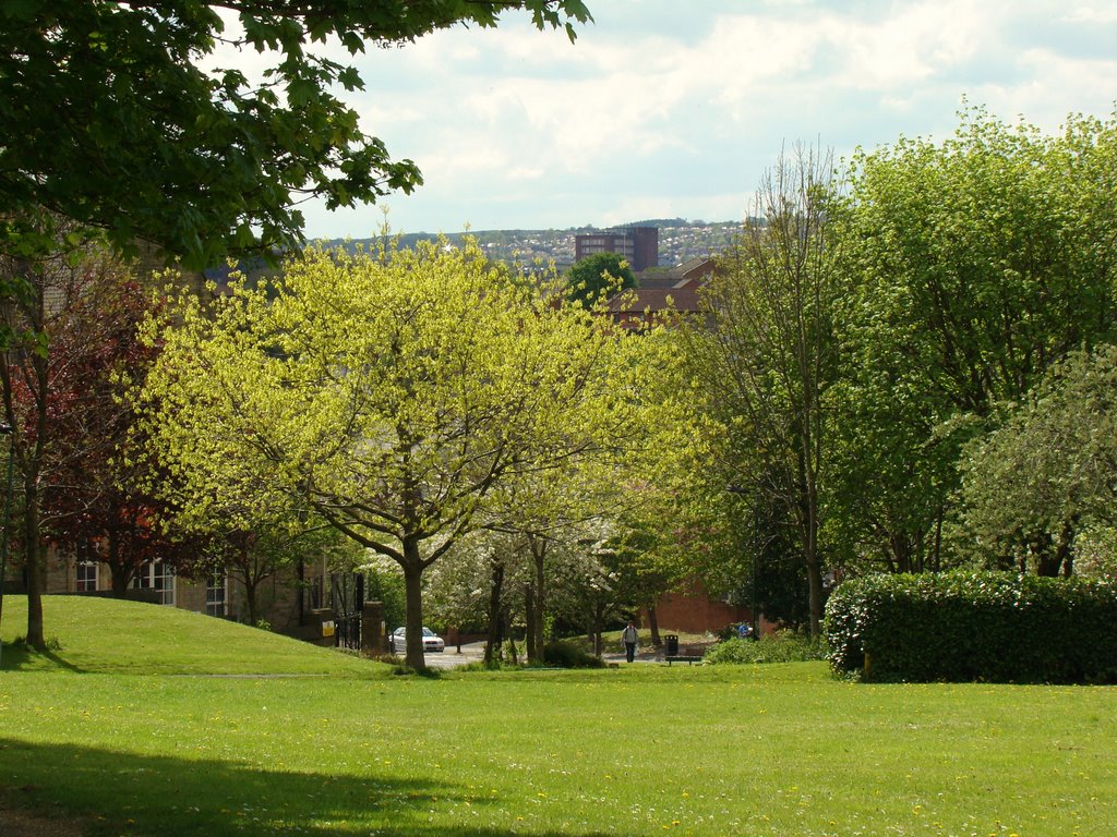 Looking south west from the recreation ground off Ellesmere Road, Burngreave, Sheffield S4