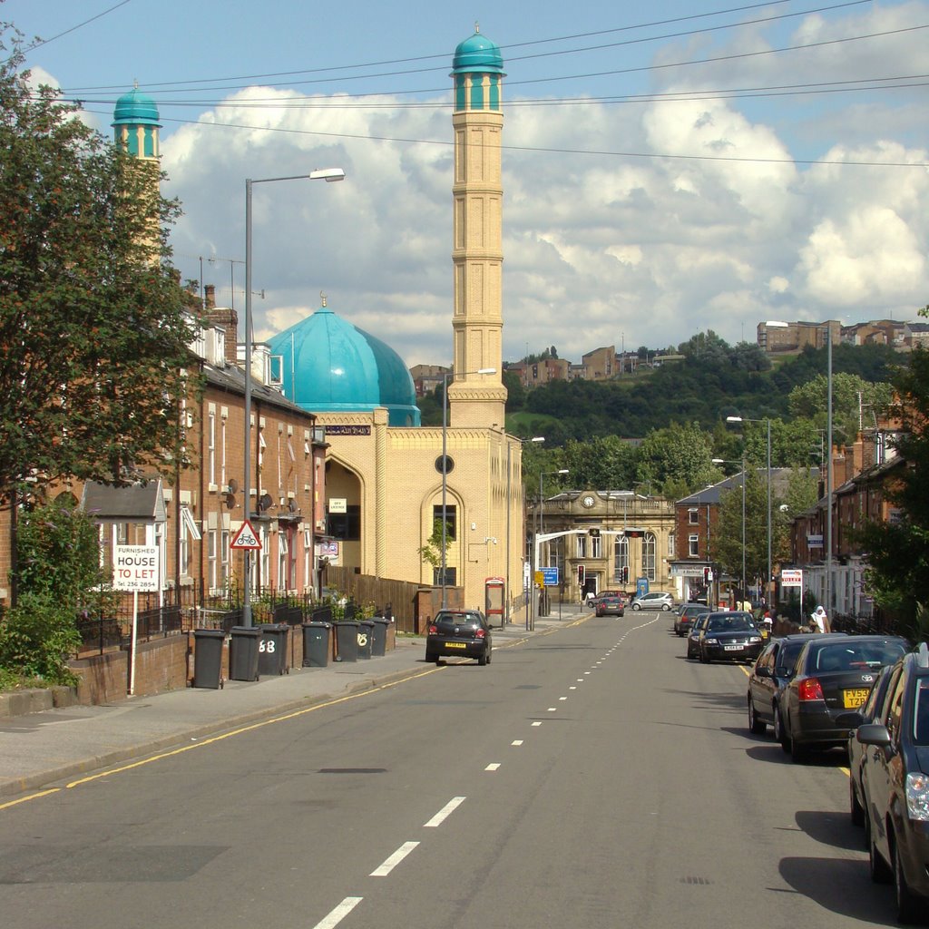 Looking east along Wolseley Road, Sharrow, Sheffield S8/S2