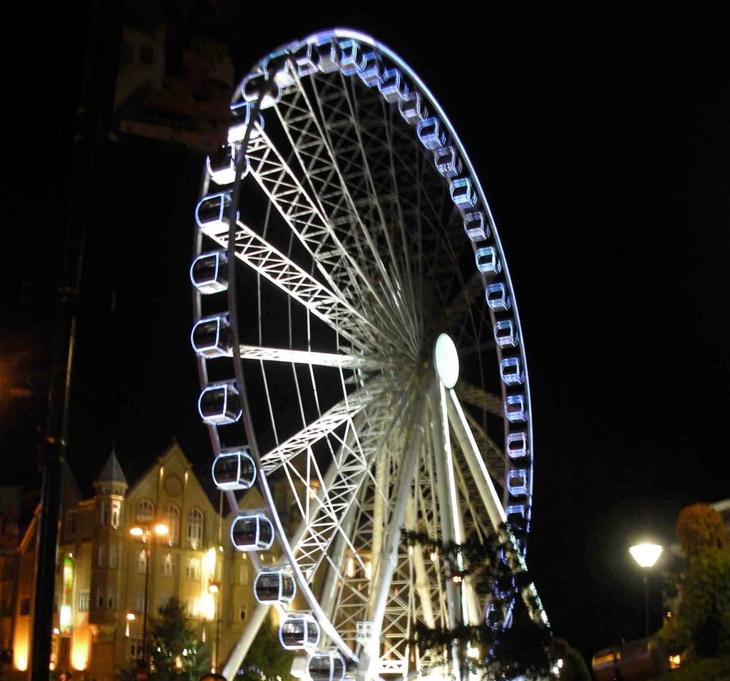 Sheffield Eye @ Night