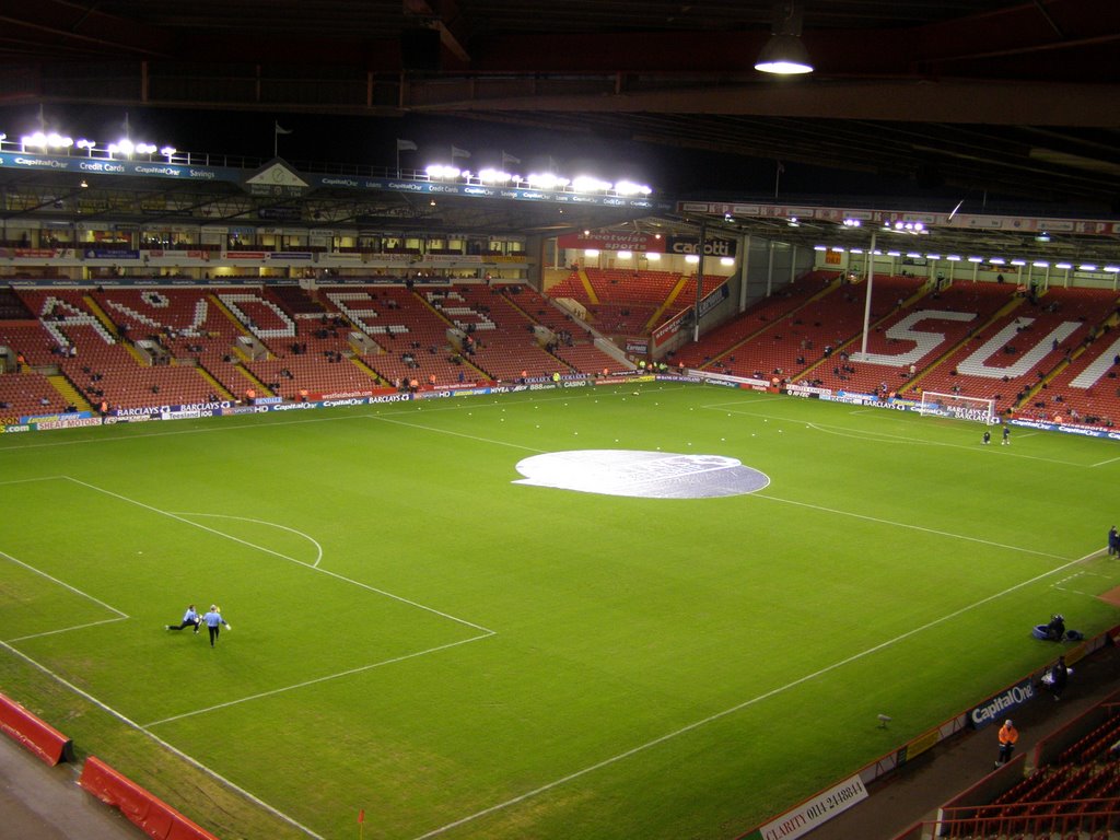 John Street Stand & Kop,  Bramall Lane Sheffield.