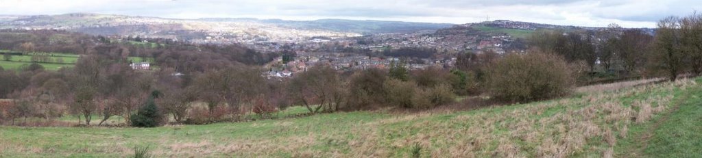 Shipley in the distance