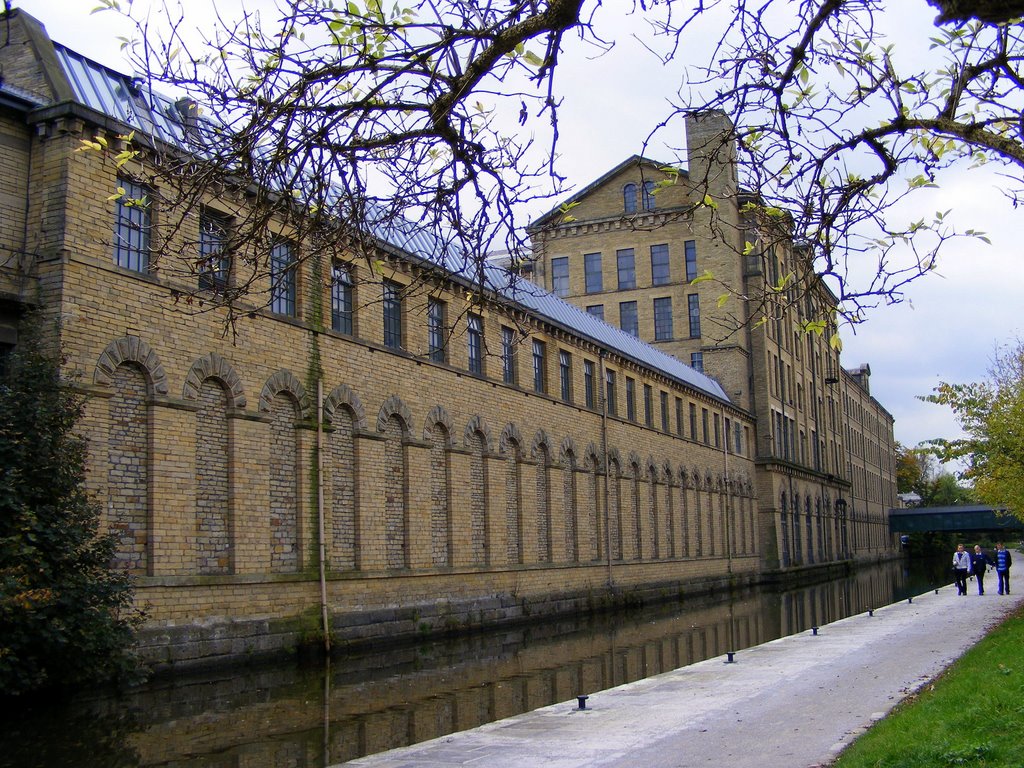Salts Mill from the Canal