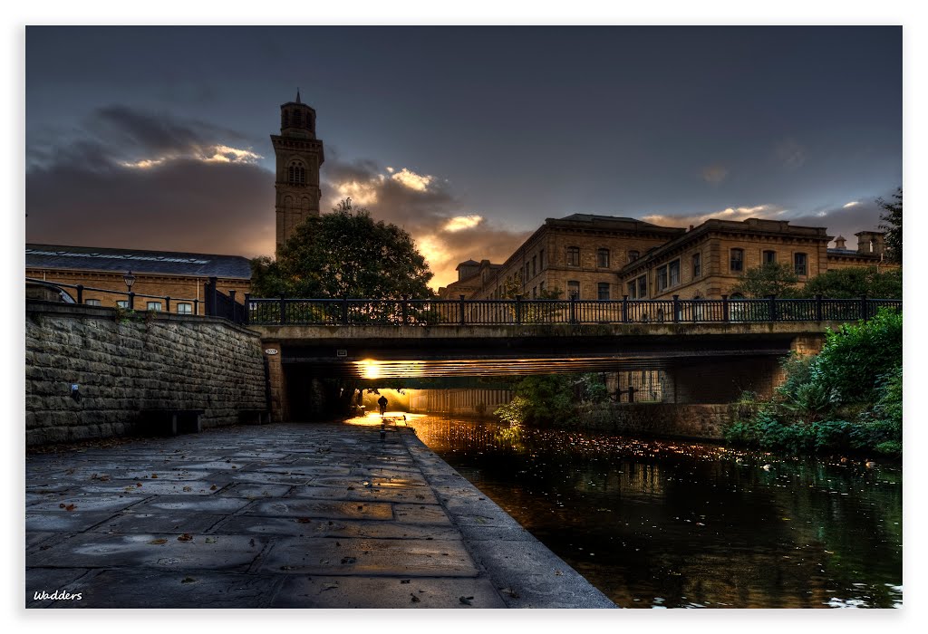 Dawn at Saltaire