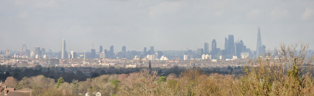 A London skyline
