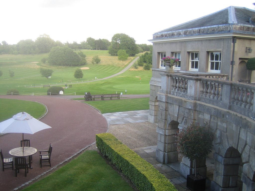 View from RAC Club, Epsom