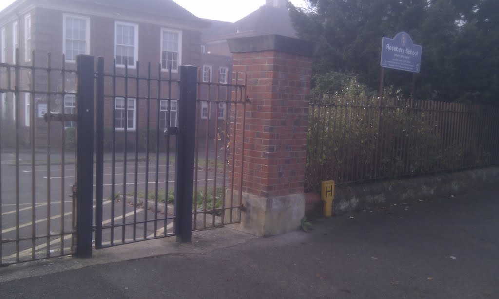 Rosebery School Side Gates