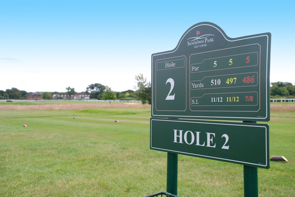 2nd hole par 5 510 yards