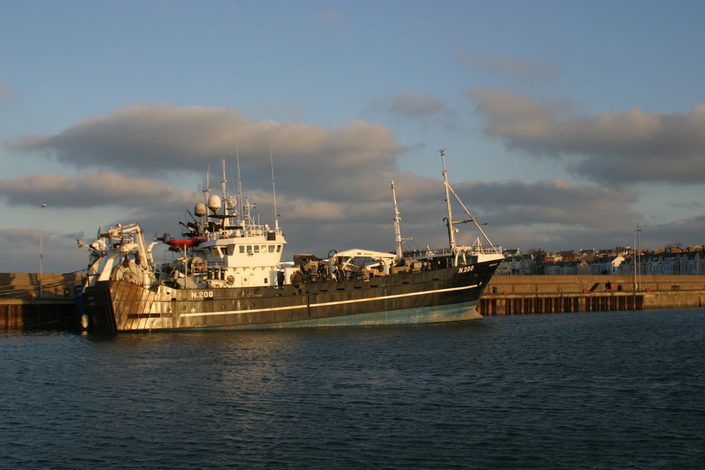 Boat in Bangor Marina