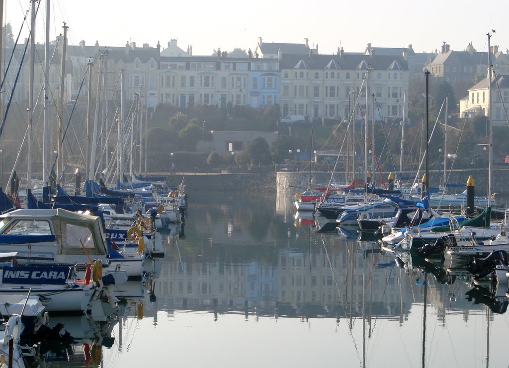 Misty Day at Bangor Marina