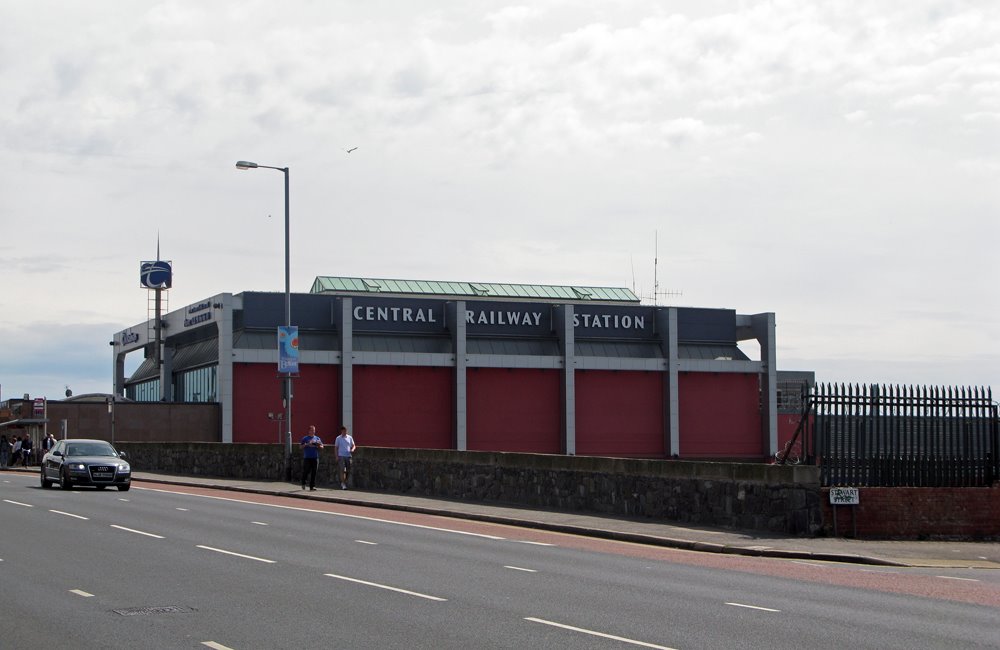 Belfast, Northern Ireland. Central Railway Station