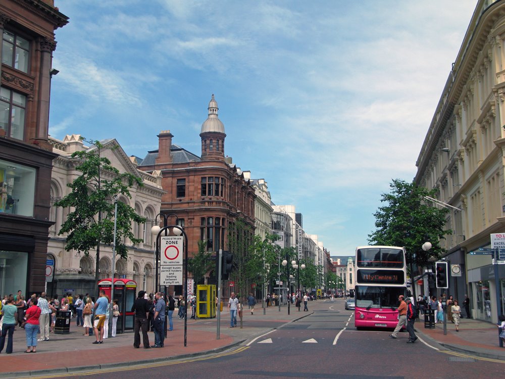 Belfast, Northern Ireland. City centre