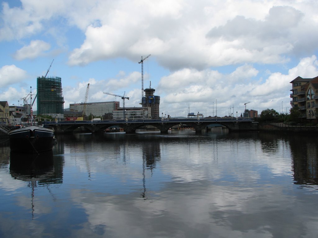 View from Waterfront Hall - Belfast Maggio 2009