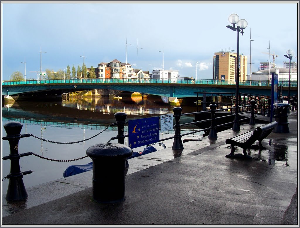 The River Lagan in BELFAST (IRELAND).............a Lagan folyó Belfastban (3)