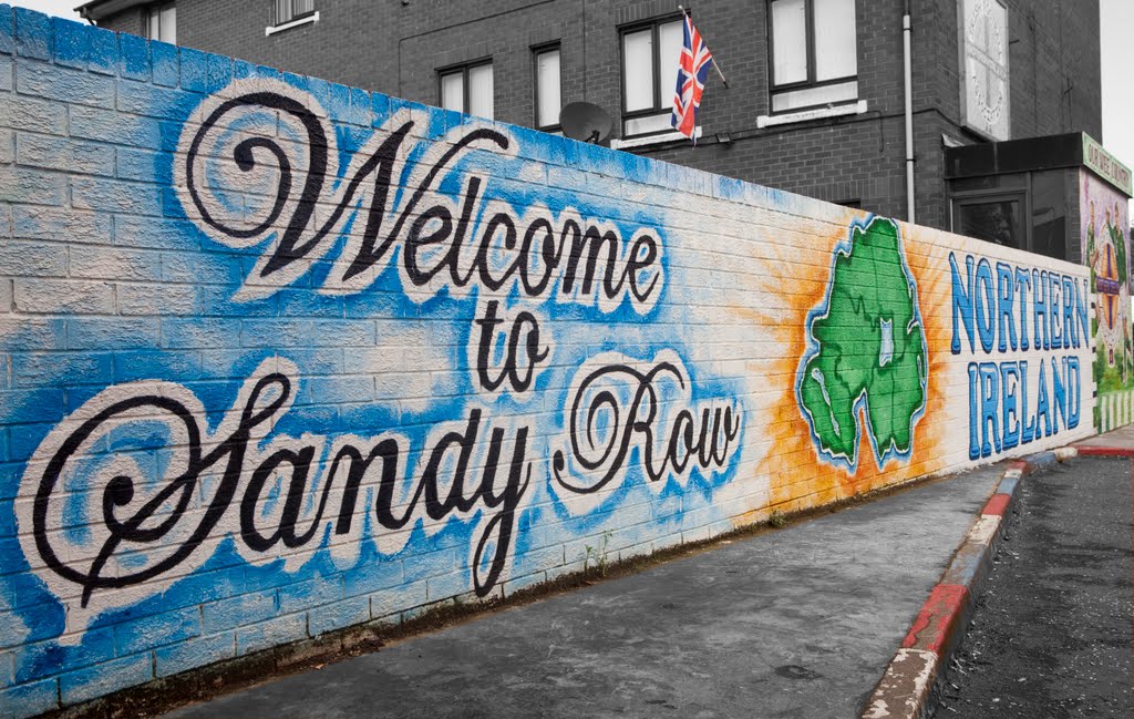 Welcome to Sandy Row, Belfast