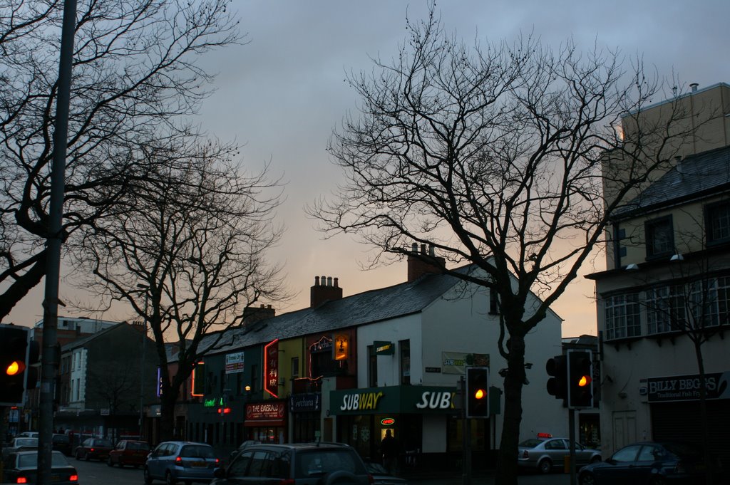 restaurantjes in de avond