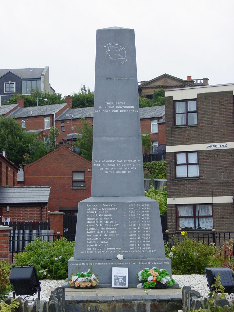 Bloody Sunday monument, Derry