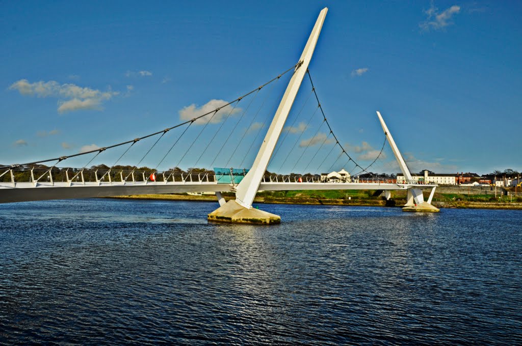 Peace Bridge, Derry, Londonderry.