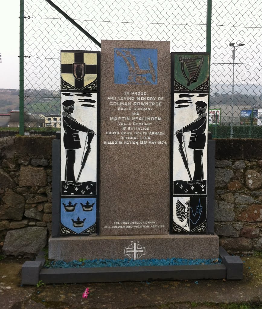 Official IRA grave