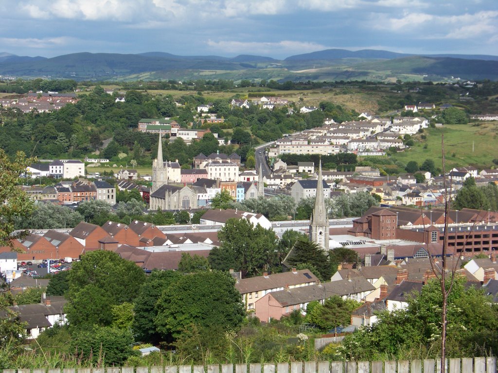 Churches and Shopping Centers Newry N. Ireland.