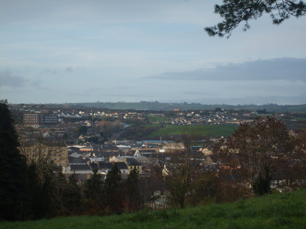 A View of Camlough Rd from Abbey heights Newry