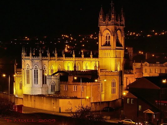 Newry Cathedral at Night