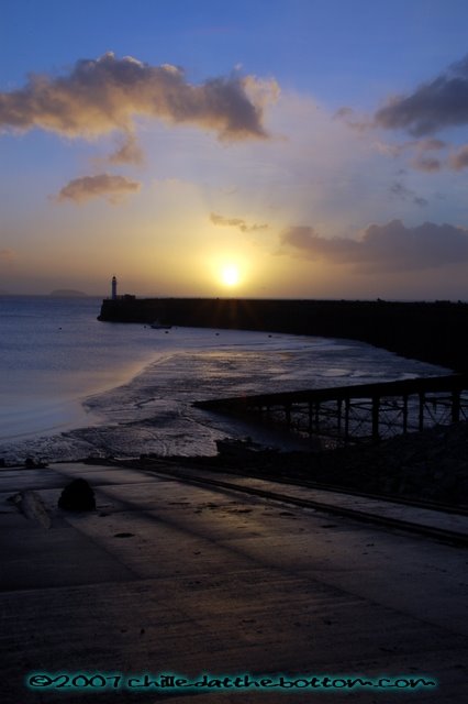 Sunrise, 1st January 2007, Barry Yacht Club Harbour, South Wales