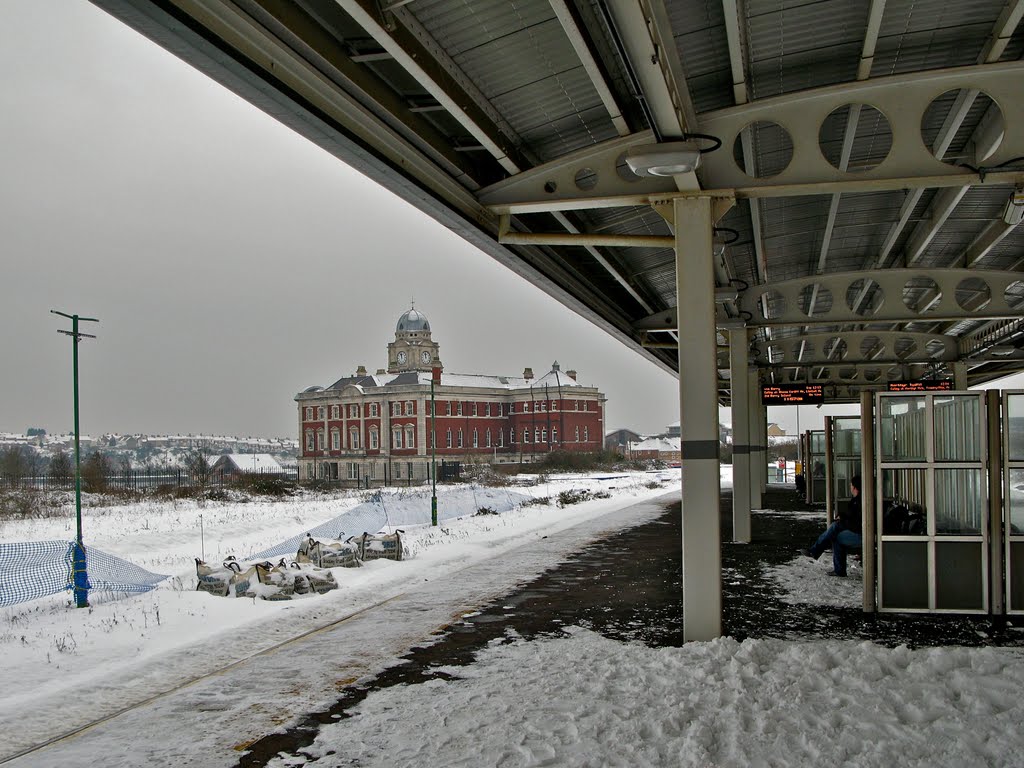 View from Barry Dock Station