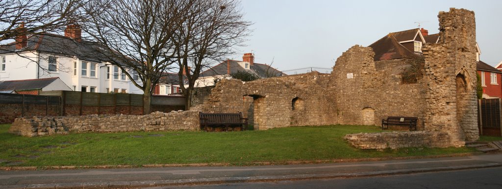 Barry Castle ruins