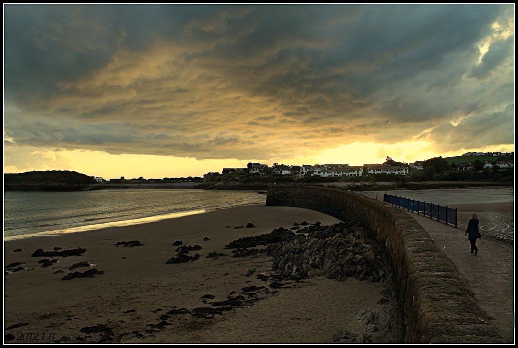 Stroll along the pier