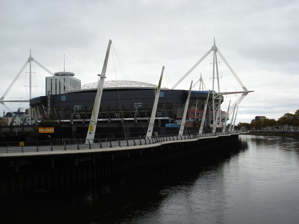 O Estádio do Milênio de Cardiff