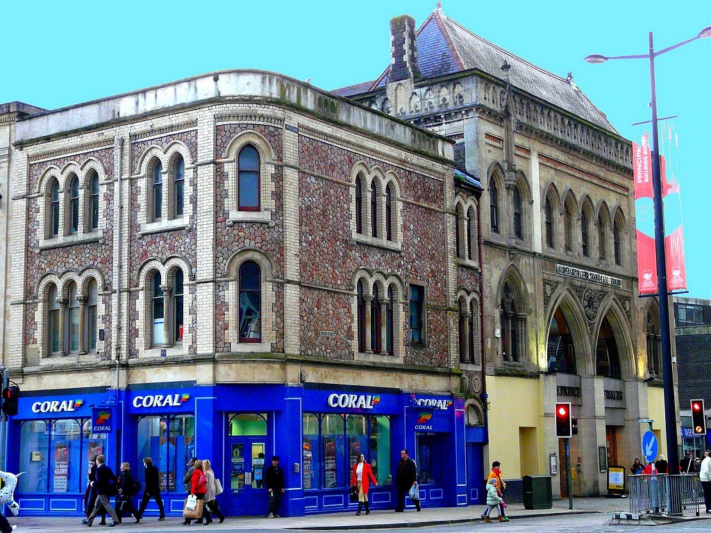 Royaume-Uni, The Square dans  de la ville de Cardiff
