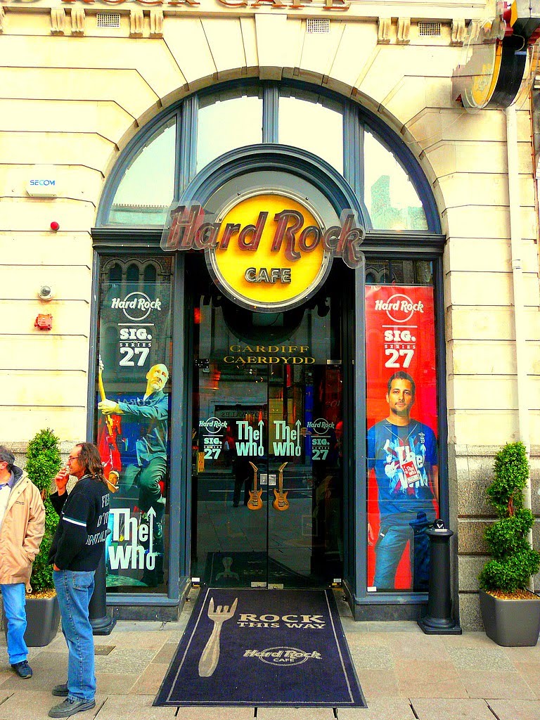 Royaume-Uni, le Hard Rock Café de Cardiff