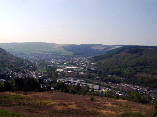 from penrhys looking to pandy