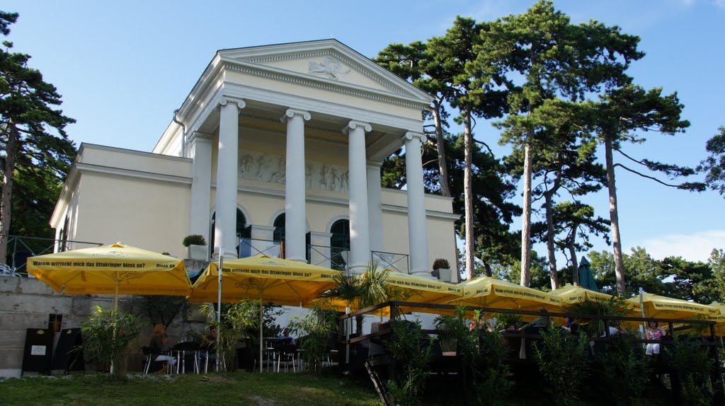 Gloriette on the hill above the Eisenstadt