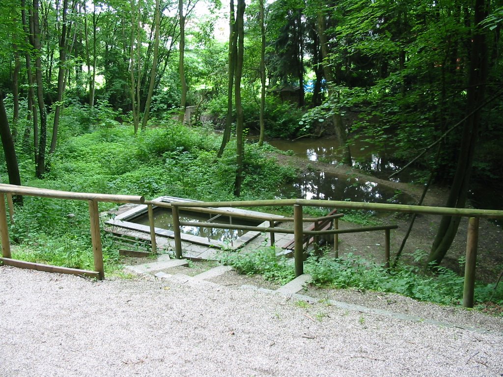 Wassertretbecken nach Sebastian Kneipp