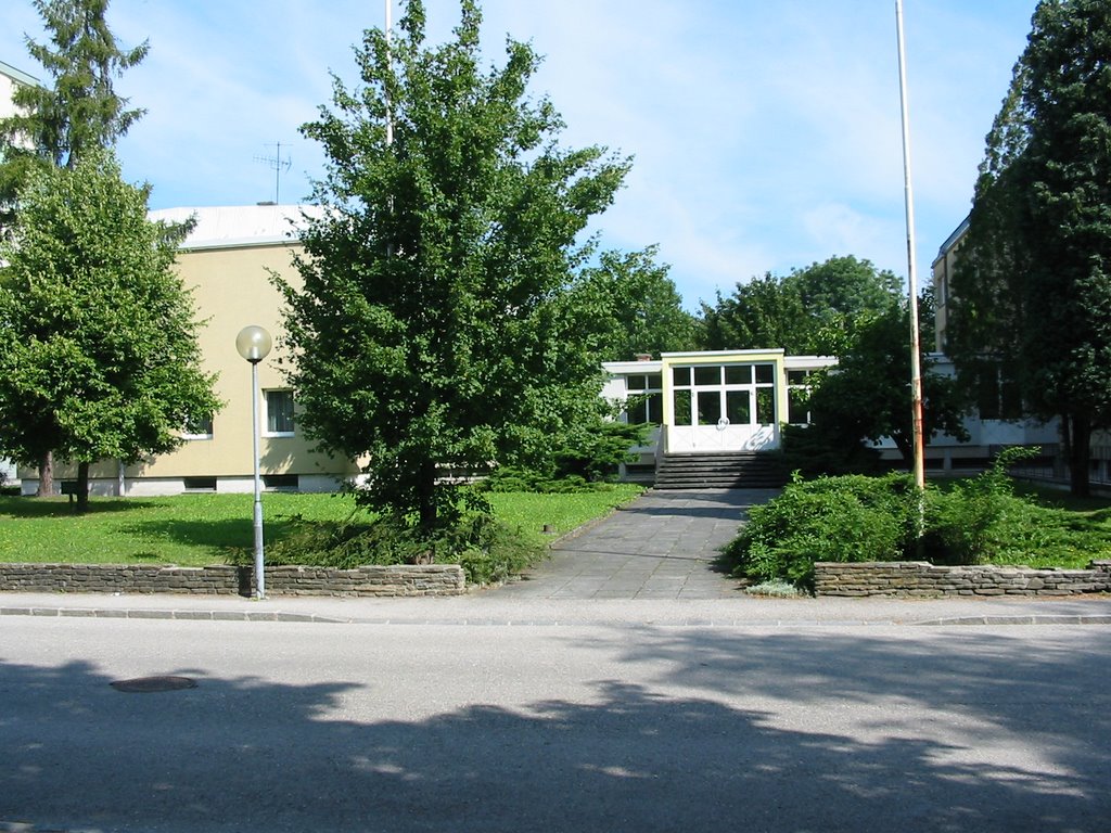 Schülerheim der Landesberufsschule Amstetten - Eingang