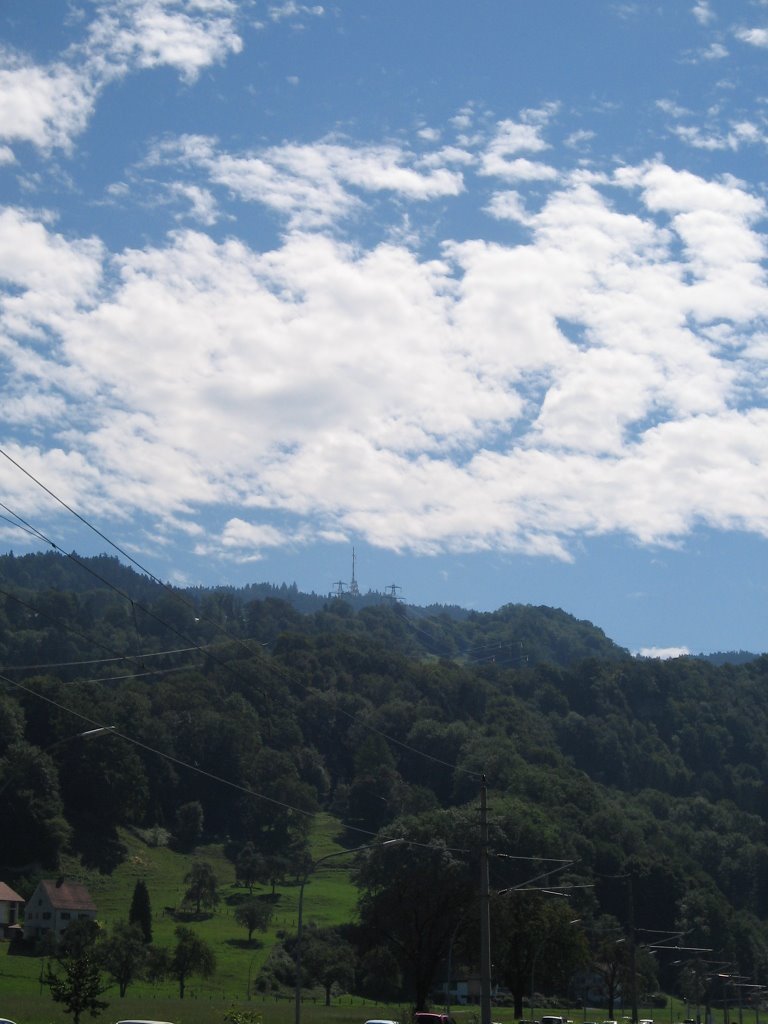 by Werner Rathai - Blick auf den Pfänder bei Bregenz