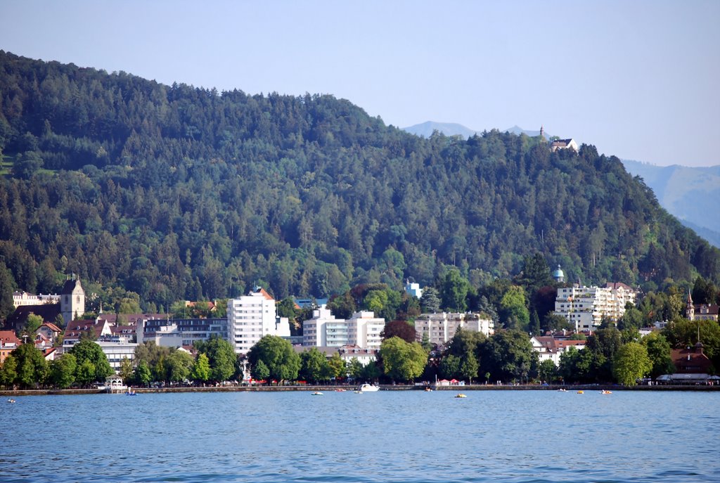 Bregenz, Gebhardsberg im Hintergrund