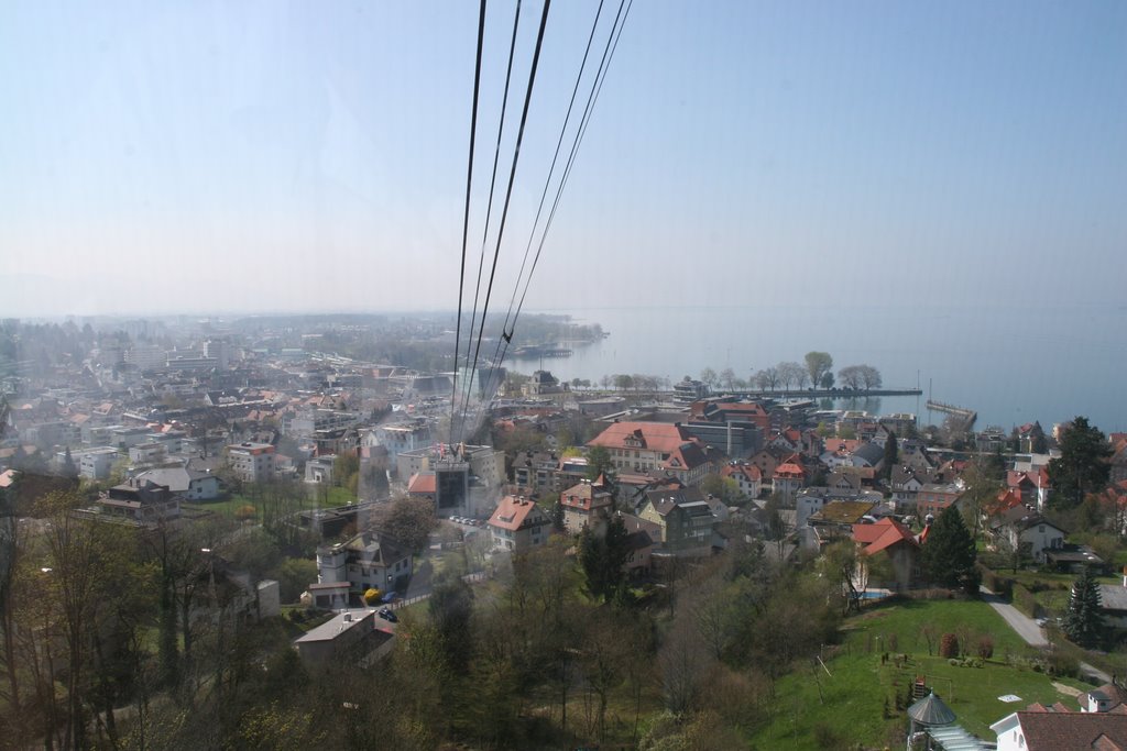 Bregenz overview from Cable Car