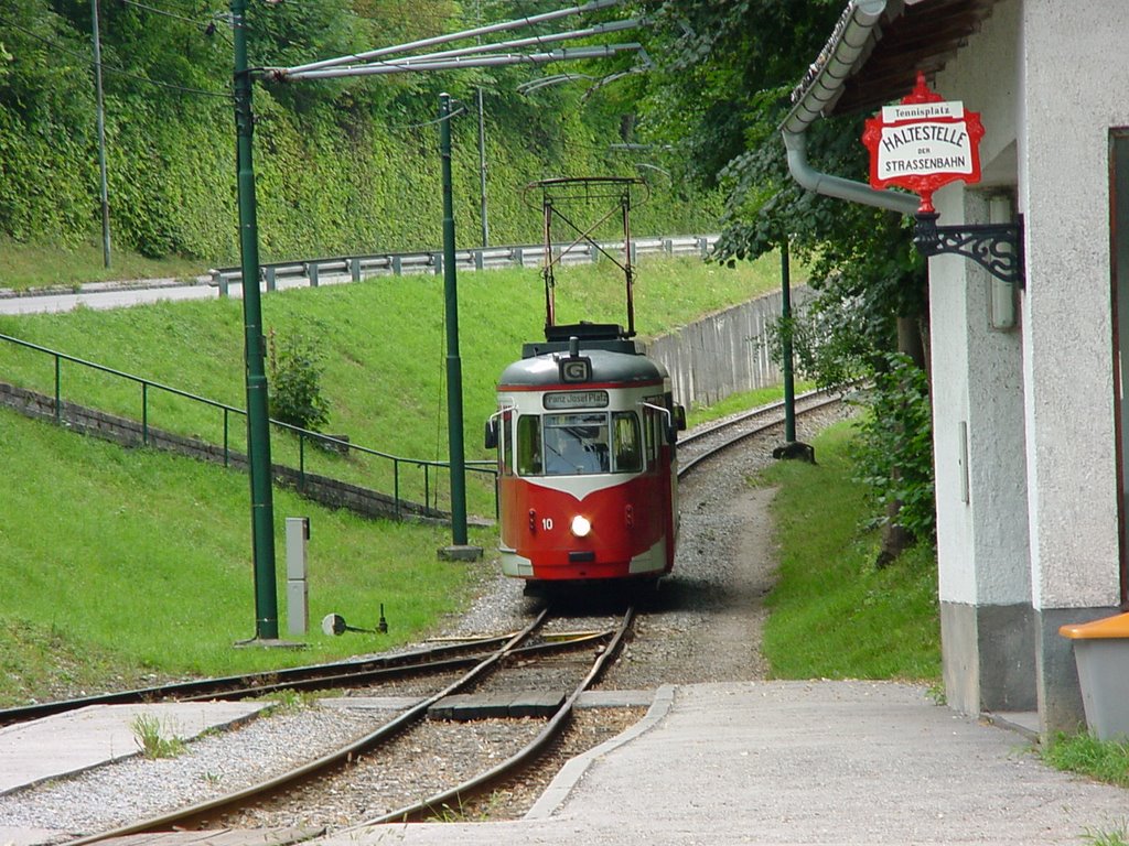 Tram in Gmunden