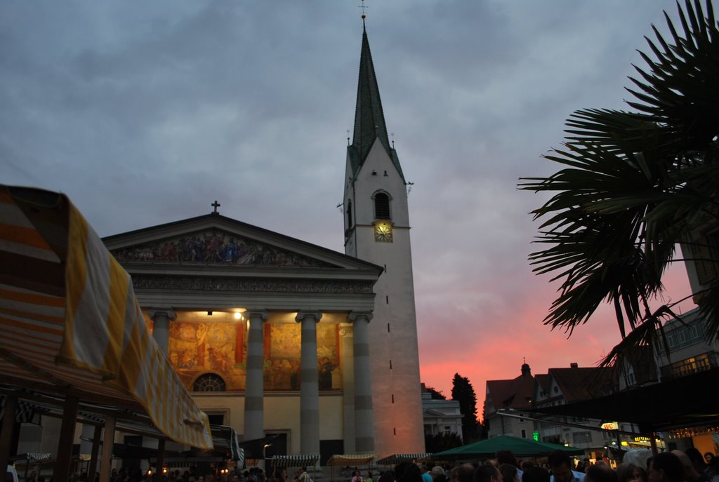 Dornbirn - Markplatz - Donnerstag-Abend-Stimmung