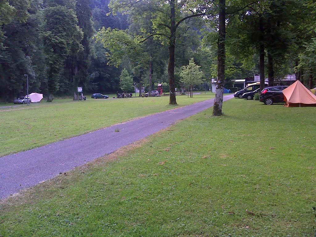 Campingplatz in der Enz