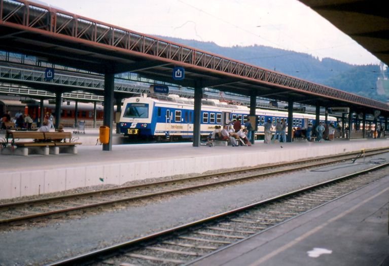 1993 Train in Station Innsbruck Austria