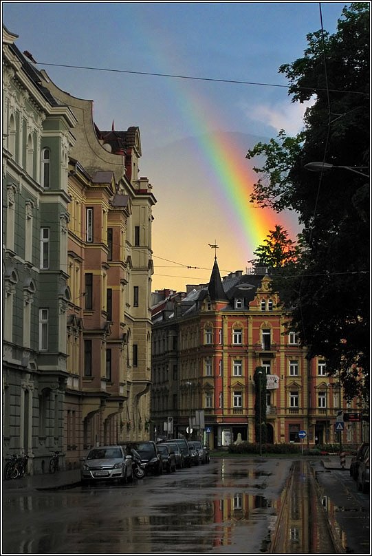 Rainbow in Innsbruck