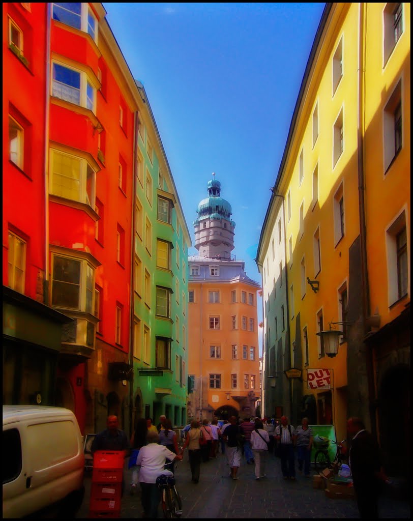 La calle del color..